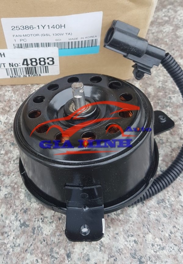 mô tơ quạt két nước kia morning