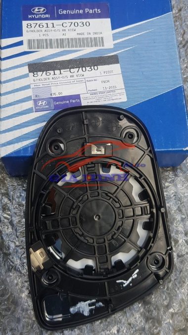 mặt gương chiếu hậu trái hyundai i20 active