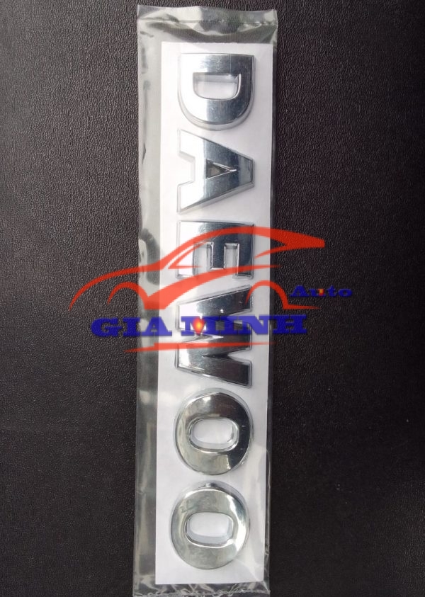 lô gô chữ nổi daewoo