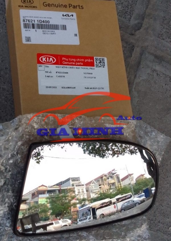 mặt gương chiếu hậu kia carens