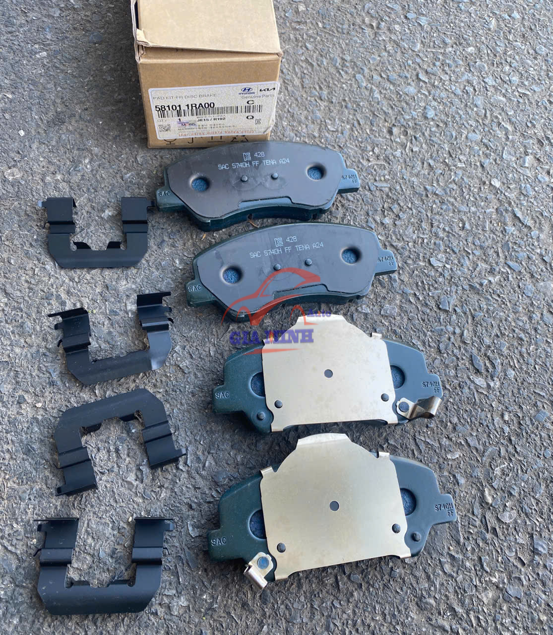 MÁ PHANH TRƯỚC HYUNDAI ACCENT, KIA K3